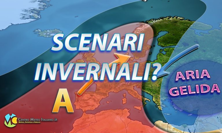 METEO – Una COLATA GELIDA TARDIVA si dirige verso l’ITALIA con NEVE a BASSA QUOTA, quanto c’è di vero?