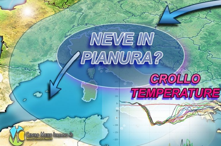 METEO – Ripiomba l’Inverno sull’ITALIA con NEVE e GELO, quanto durerà e quali regioni più colpite?