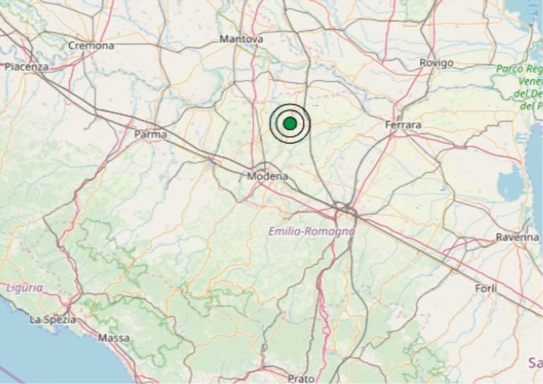Terremoto in Emilia Romagna oggi, mercoledì 25 marzo 2020, scossa M 2.7 in provincia di Bologna | I dati INGV