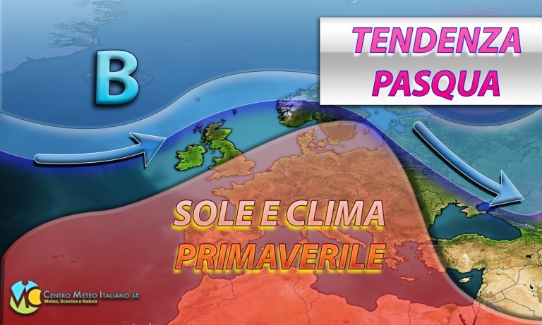 METEO – Tempo SOLEGGIATO e PRIMAVERILE per PASQUA? Ecco la tendenza METEO – Tempo SOLEGGIATO e PRIMAVERILE per PASQUA? Ecco la tendenza