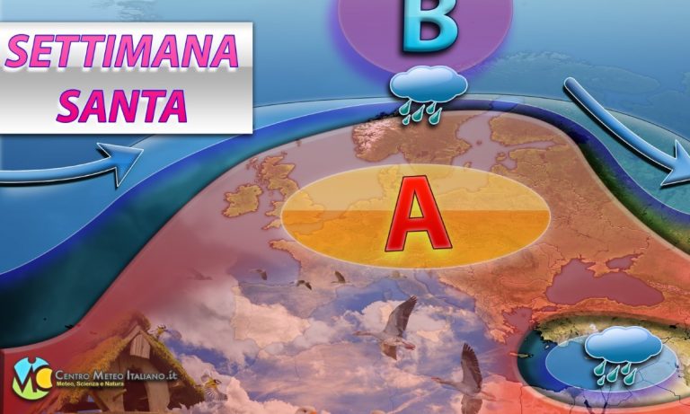 METEO – ANTICICLONE durante la SETTIMANA SANTA, durerà fino a PASQUA? METEO – ANTICICLONE durante la SETTIMANA SANTA, durerà fino a PASQUA?