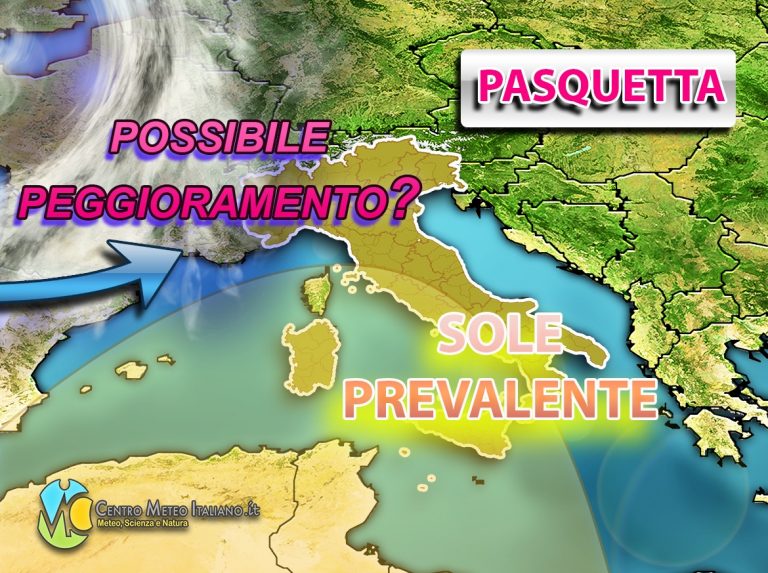METEO ITALIA – Dinamicità in arrivo: Pasqua STABILE e Pasquetta con l’IMPERMEABILE? Ecco le ipotesi