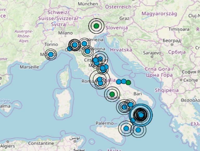 Scossa di terremoto nettamente avvertita in provincia di Pordenone: i dati ufficiali INGV