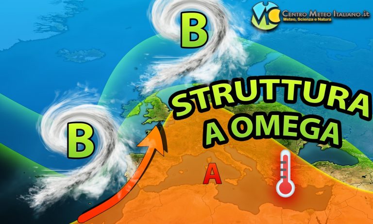 METEO – OMEGA BLOCKING si impone sull’ITALIA, ecco cos’è e cosa comporta