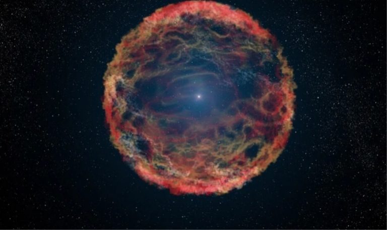 Catturata una stella morta mentre stava distruggendo il proprio sistema planetario