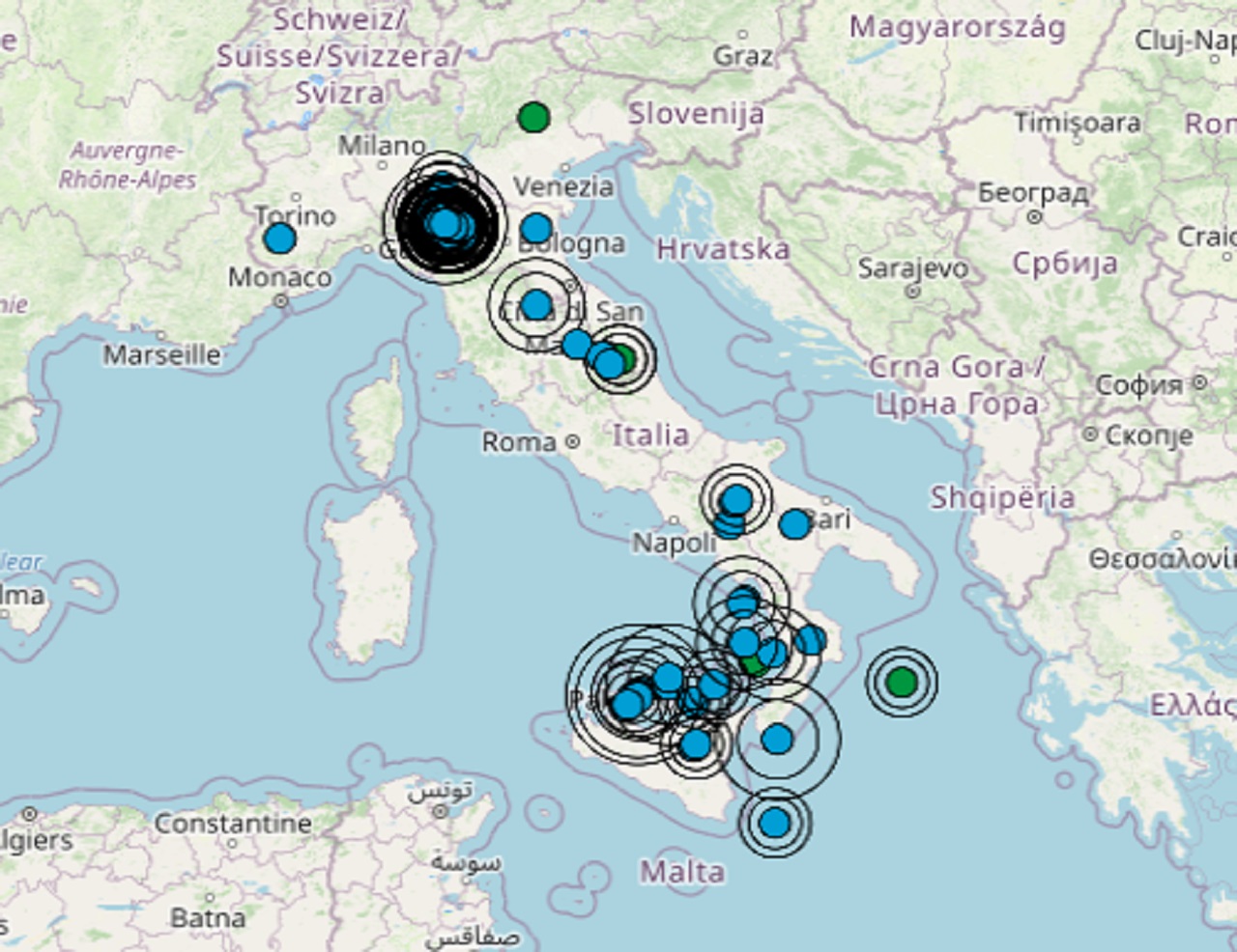 terremoto maggio 2020