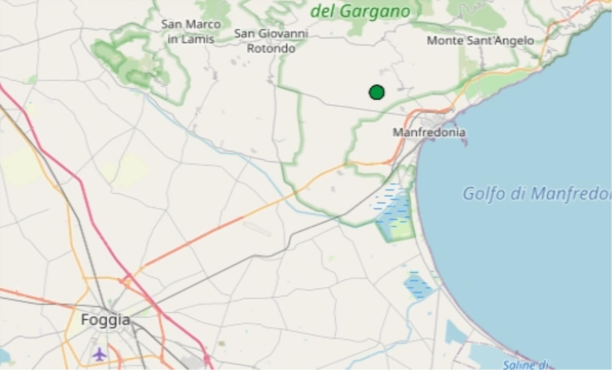 Terremoto in Puglia oggi, venerdì 8 maggio 2020: scossa M ...
