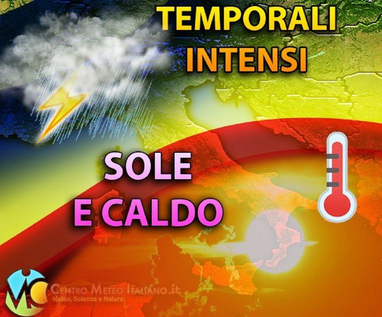 METEO ROMA: Sole e gran caldo fino a Domenica poi possibile ritorno del maltempo, i dettagli