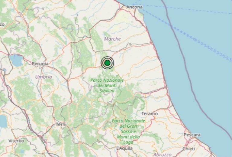 Terremoto nelle Marche oggi, giovedì 21 maggio 2020, scossa M 2.4 in provincia di Macerata – Dati Ingv Terremoto nelle Marche oggi, giovedì 21 maggio 2020, scossa M 2.4 in provincia di Macerata – Dati Ingv
