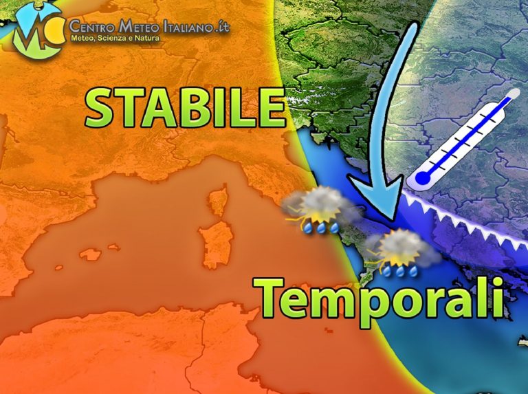 METEO ROMA: BEL TEMPO e TEMPERATURE nella norma, maggiore instabilità nel WEEKEND con possibili temporali