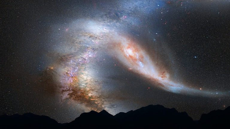 Milkomeda, la super galassia che nascerà dallo scontro tra Andromeda e Via Lattea: quando c’è di vero? Milkomeda, la super galassia che nascerà dallo scontro tra Andromeda e Via Lattea: quando c’è di vero?