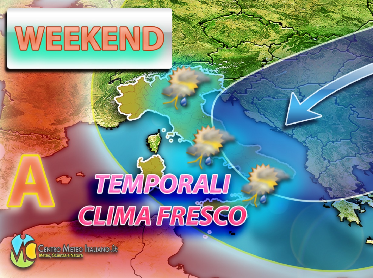 METEO: MALTEMPO in ITALIA con le correnti fredde e ...