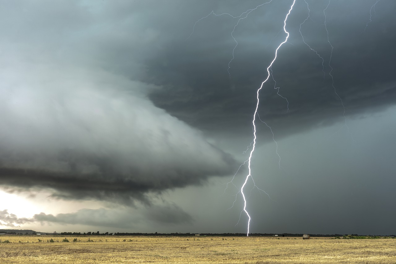 Temporale, immagine di repertorio fonte Pixabay.