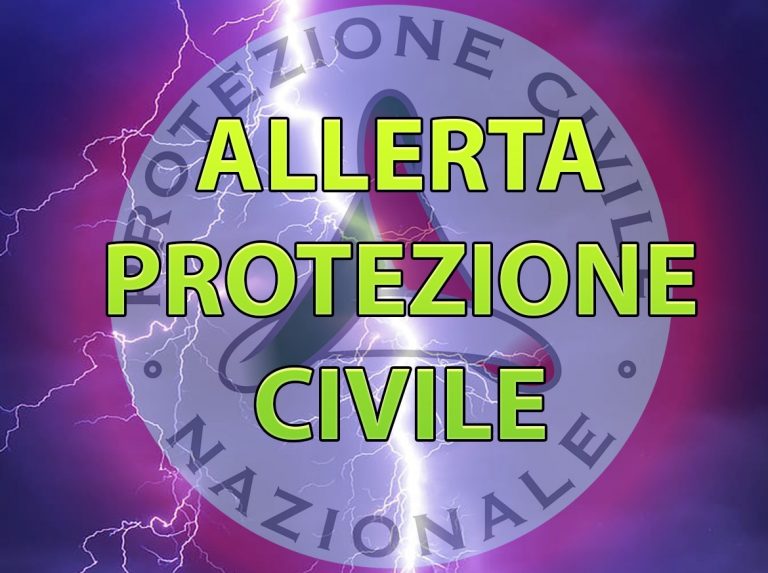 METEO – PIOGGE e TEMPORALI, in ITALIA arriva la FURIA del MALTEMPO, la Protezione Civile emette l’ALLERTA, ecco le città interessate