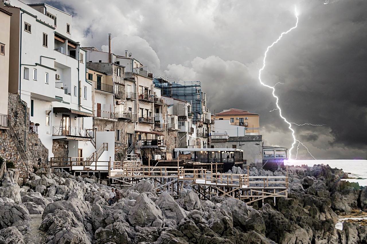 Temporale, immagine di repertorio fonte Pixabay.