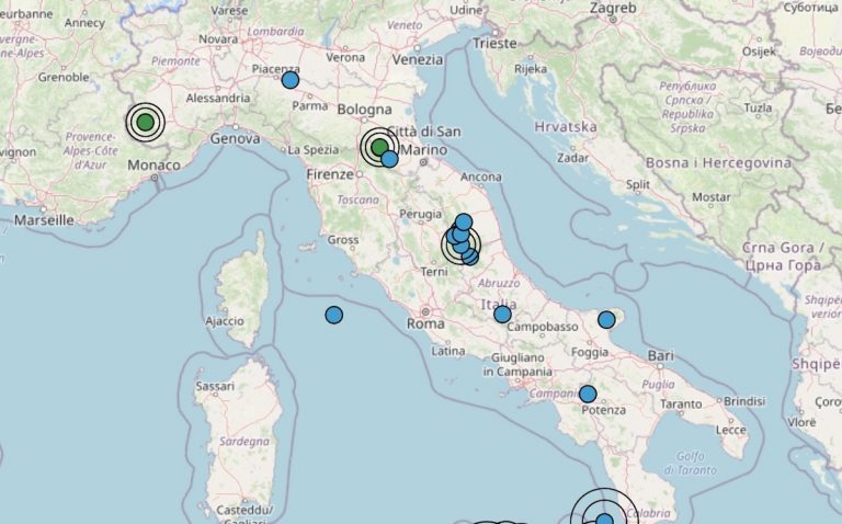 Terremoto in Toscana oggi, lunedì 1 giugno 2020: serie di scosse in provincia di Firenze | Dati INGV