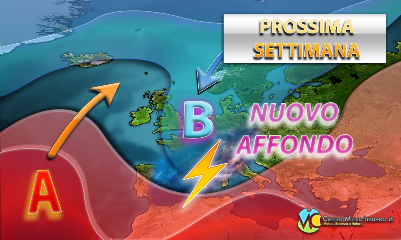 Nuovo peggioramento meteo per la prossima settimana