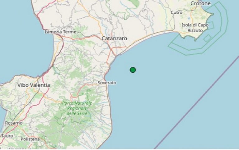 Terremoto in Calabria oggi, martedì 9 giugno 2020: scossa M 2.2 sulla Costa Catanzarese | Dati INGV Terremoto in Calabria oggi, martedì 9 giugno 2020: scossa M 2.2 sulla Costa Catanzarese | Dati INGV