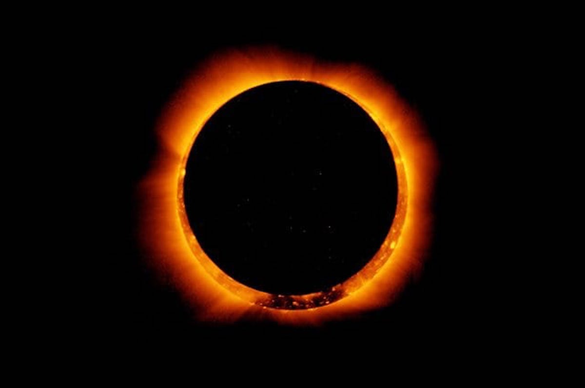 Eclissi di sole 2020, arriva l’anello di fuoco in cielo come