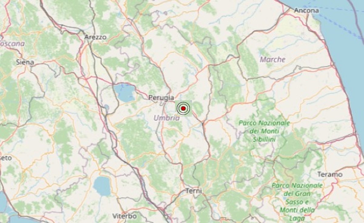 TERREMOTO OGGI