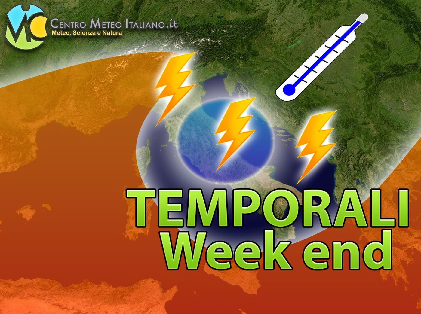 METEO ITALIA - Maltempo a tratti VIOLENTO, molte REGIONI a rischio GRANDINE: ecco le previsioni al dettaglio