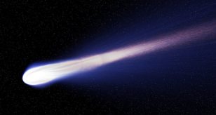 Una cometa nello spazio - Foto Pixabay