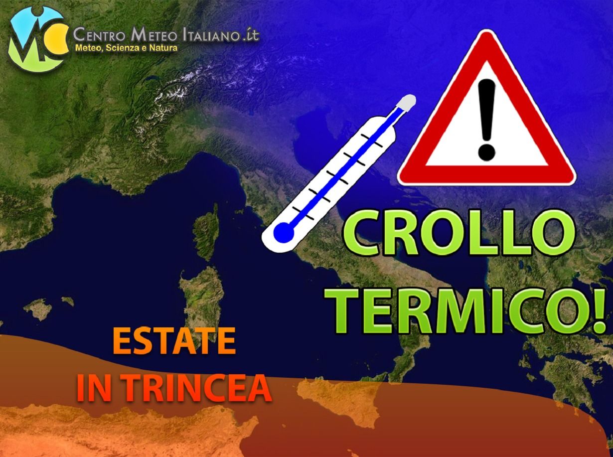 METEO ITALIA - Bel tempo con le ORE CONTATE, entro le prossime 24-48 nuovo FRONTE FREDDO in arrivo