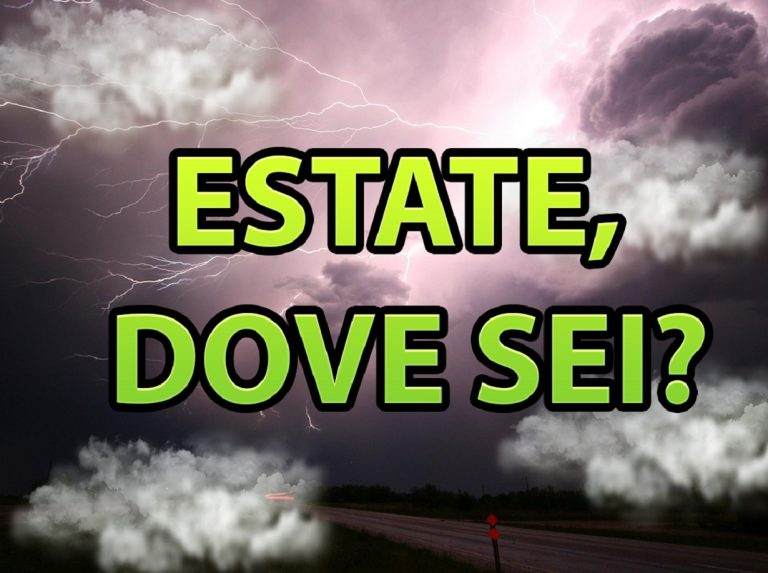 Meteo – Estate in crisi: maltempo in arrivo in Italia dalla prossima settimana