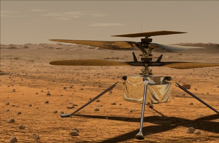 Perseverance porterà l’elicottero Ingenuity a volare su Marte