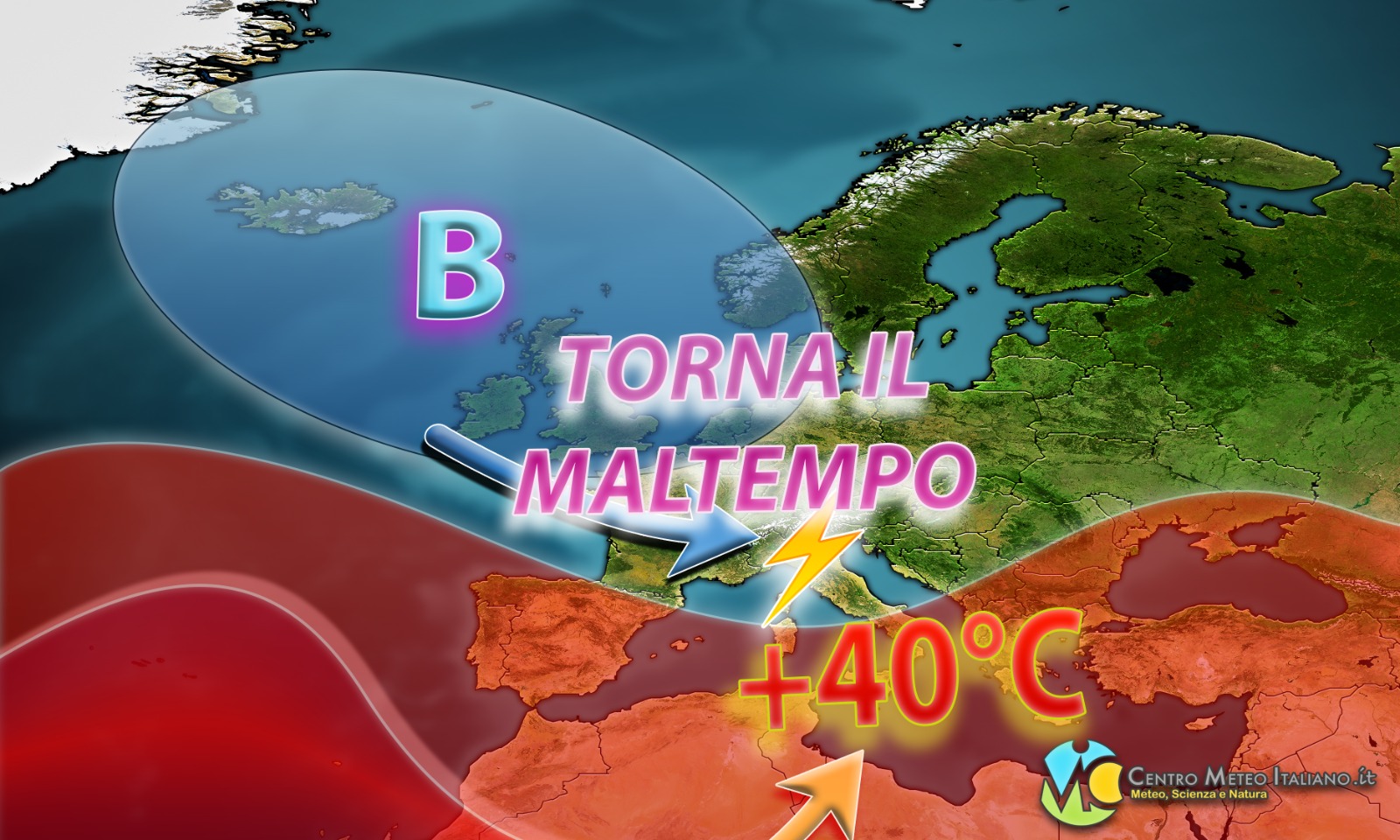 METEO - peggioramento entro la fine di luglio, ancora temporali
