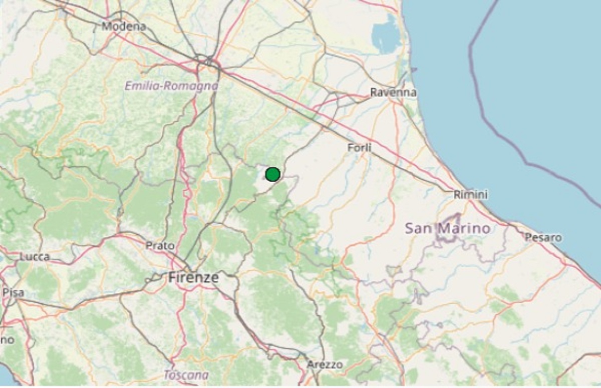 terremoto oggi