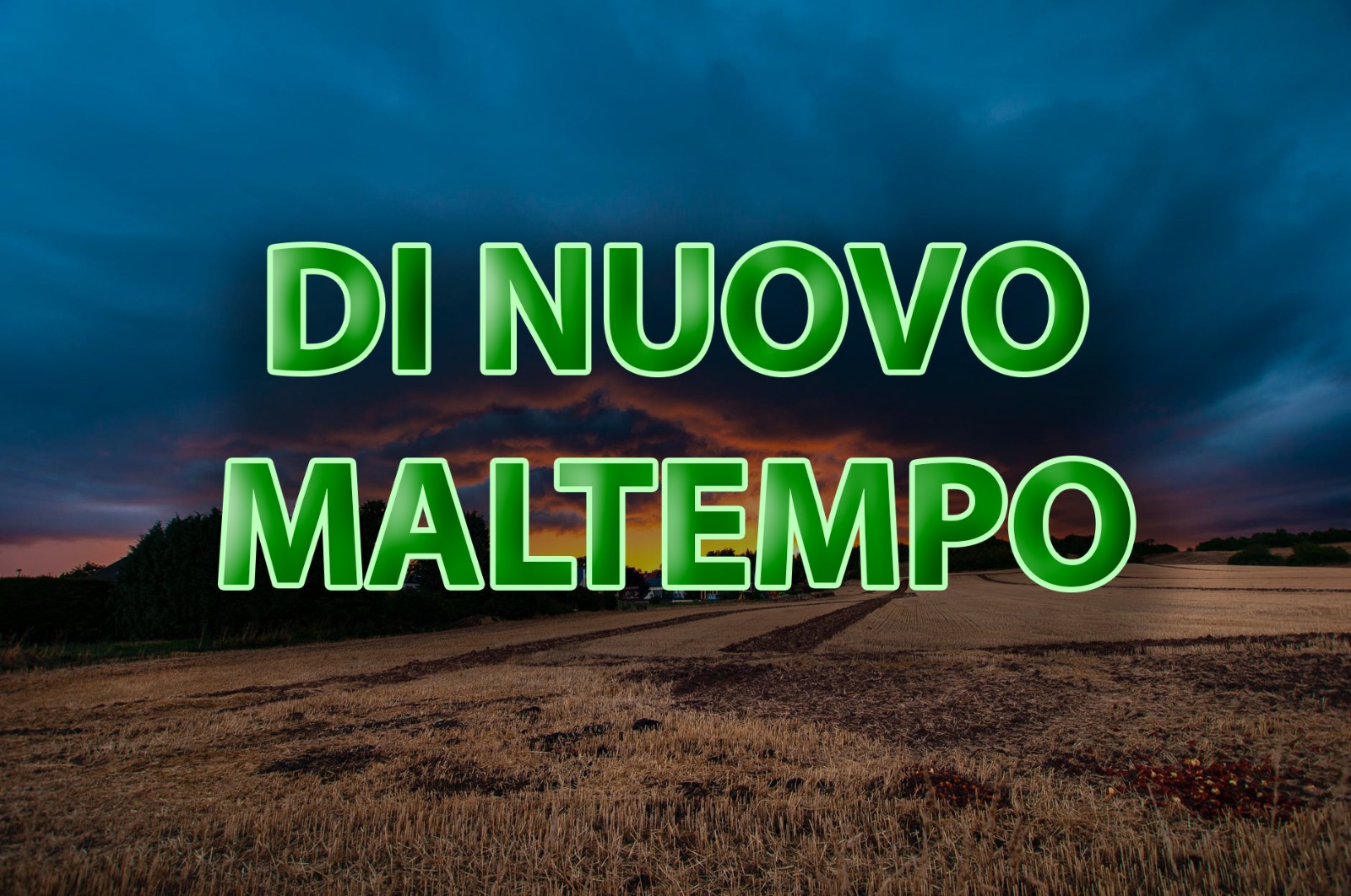 METEO: arrivo il maltempo che spazza via il caldo
