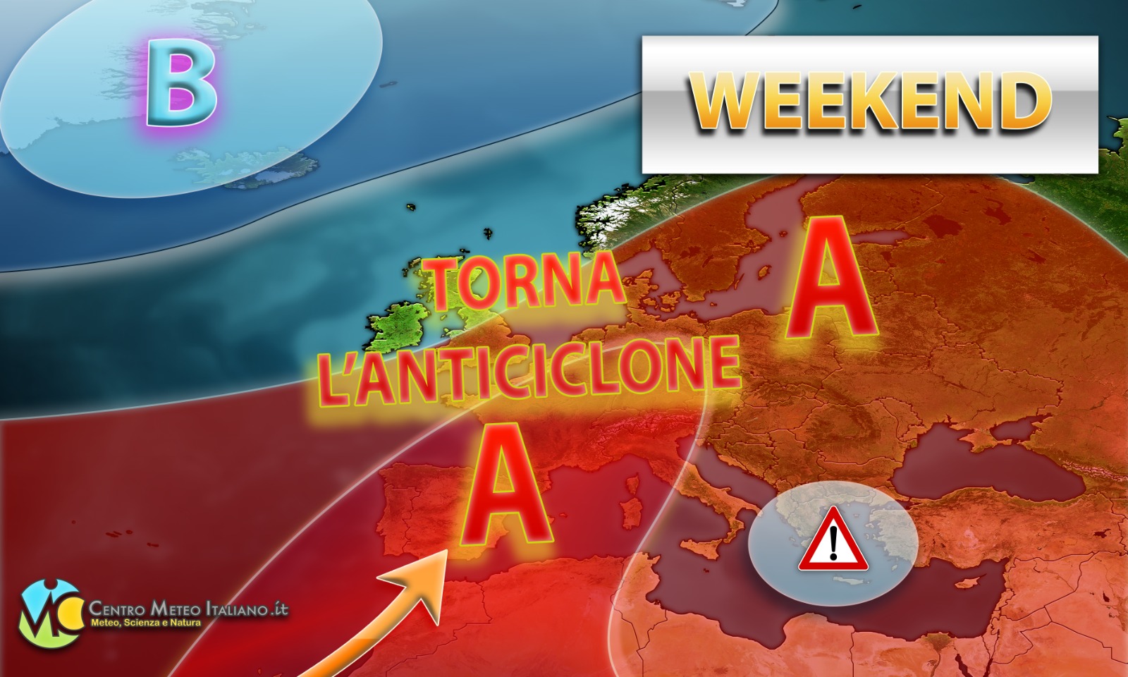 Primo weekend di settembre con l'anticiclone?