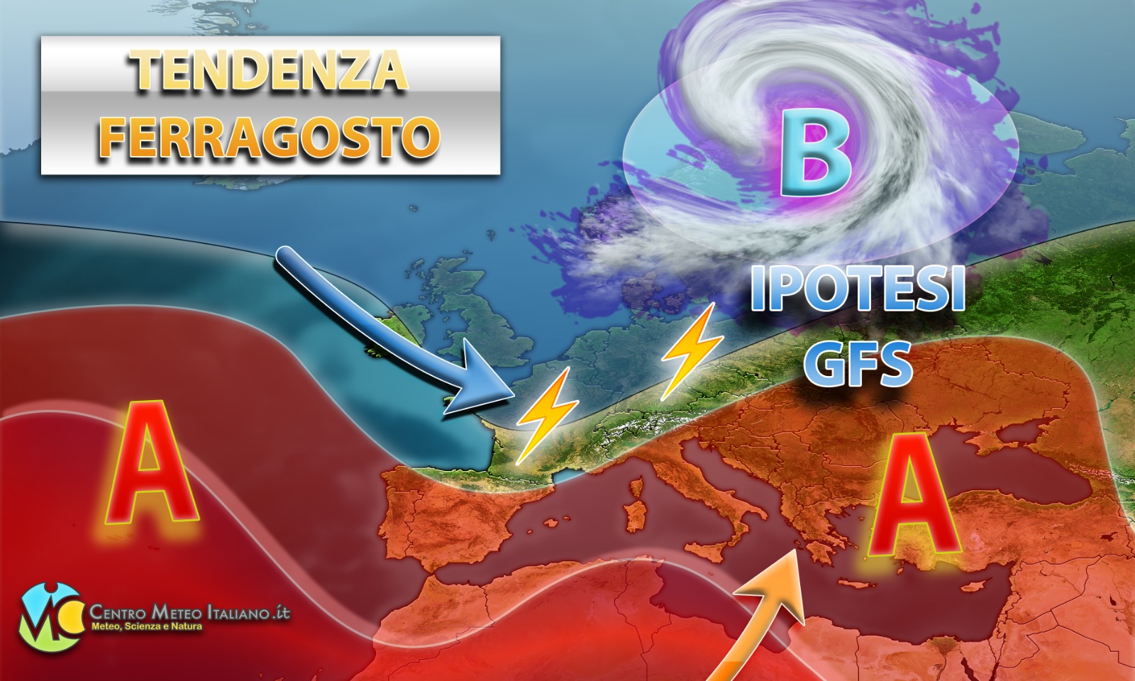 Peggioramento meteo sul weekend di Ferragosto?