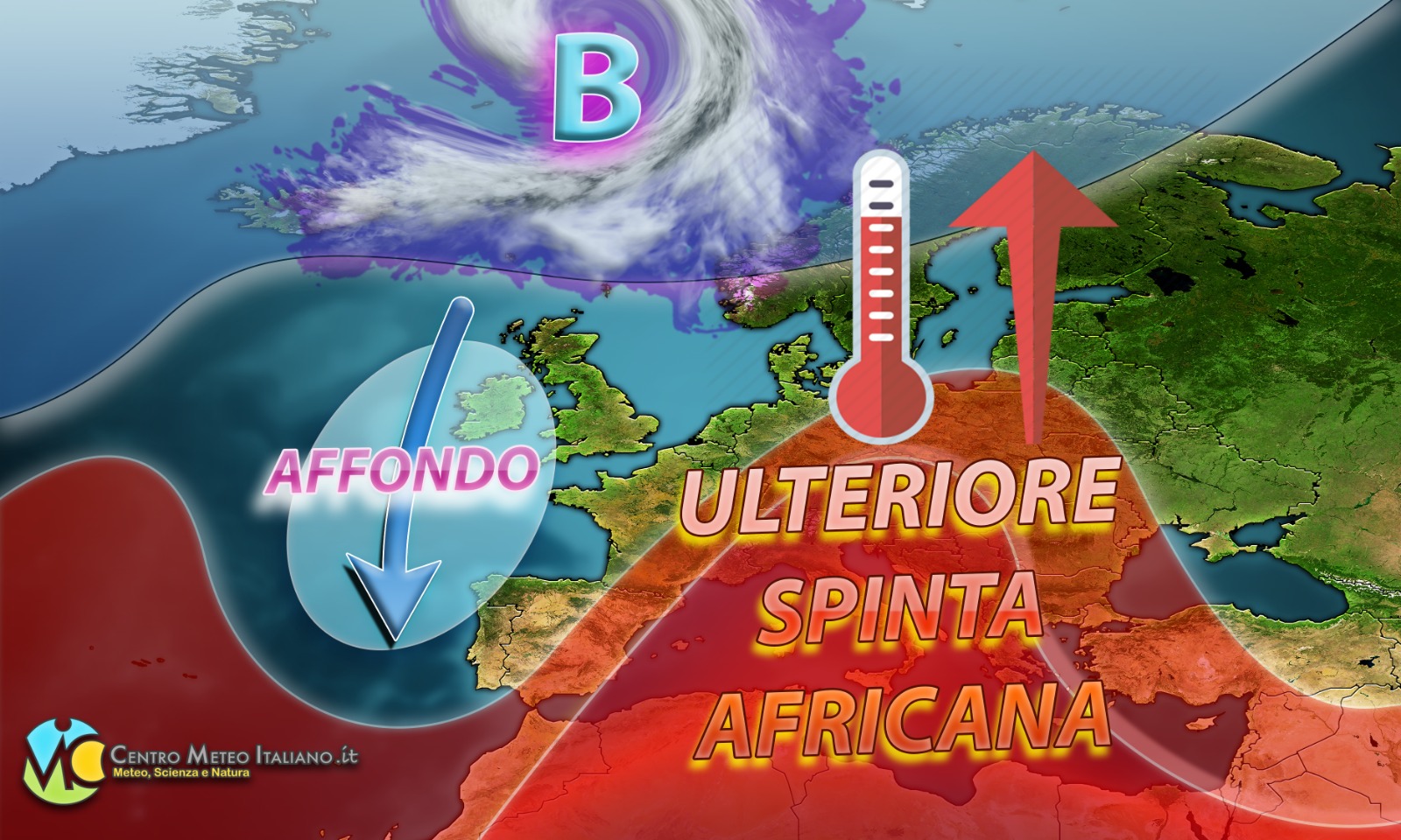 Confermato l'anticiclone africano, possibile maltempo a seguire