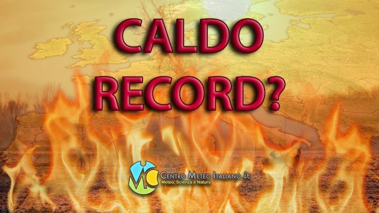 Meteo – Caldo anomalo minaccia l’Italia e l’Europa, con temperature fino a +43°C in Spagna e Francia