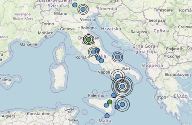 Terremoto in Sicilia oggi, sabato 15 agosto 2020: scossa M 2.3 nelle Isole Eolie | Dati INGV Terremoto in Sicilia oggi, sabato 15 agosto 2020: scossa M 2.3 nelle Isole Eolie | Dati INGV