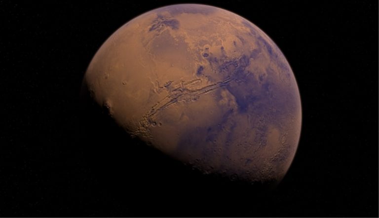 Il rover Curiosity della NASA ha catturato la danza di un diavolo di sabbia su Marte
