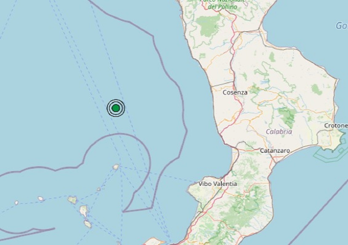 terremoto oggi