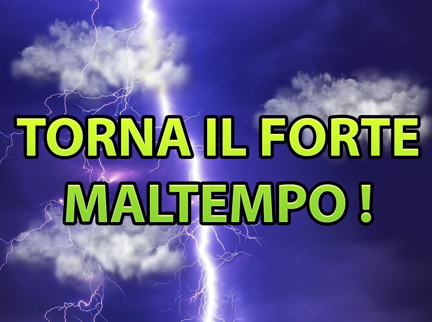 METEO NAPOLI - Imminente PEGGIORAMENTO, attese FORTI PIOGGE e TEMPORALI; ecco le previsioni