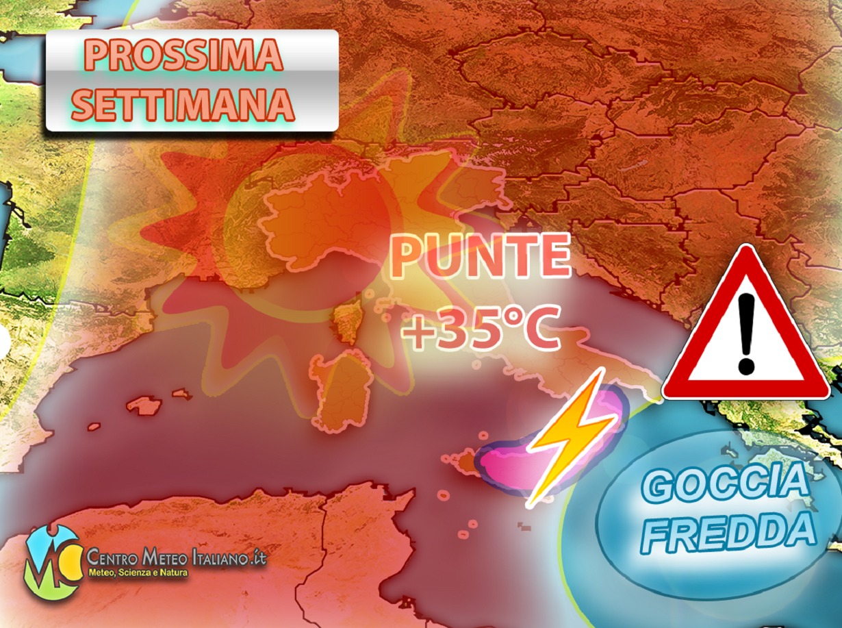 Clima molto caldo in Italia, ecco quando