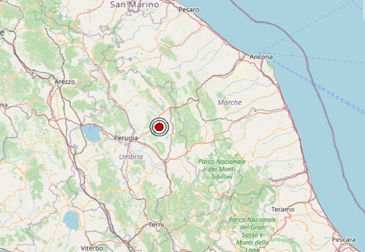 Terremoto oggi