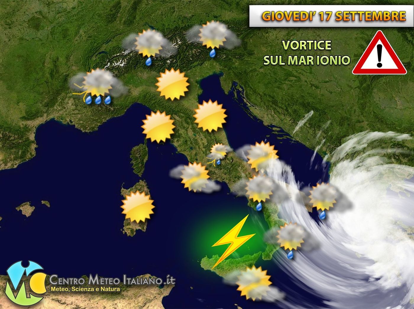 METEO ITALIA - CALDO ANOMALO e FORTI TEMPORALI OGGI in rapido sviluppo, vediamo le zone colpite