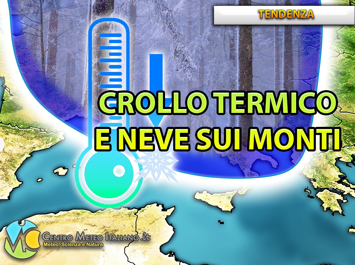 Meteo - arriva l'autunno con maltempo e anche neve