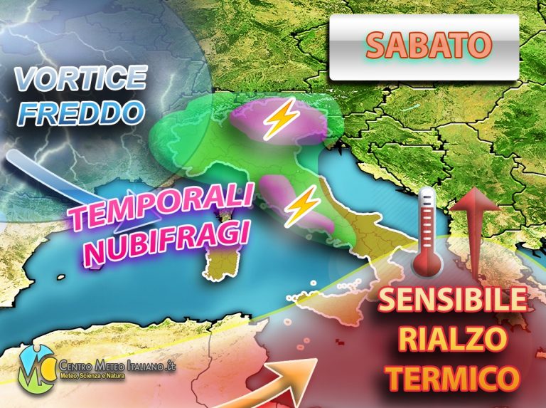METEO – WEEKEND: NUBIFRAGI da una parte, SUPER CALDO AFRICANO e TEMPERATURE oltre i +30°C dall’altra, ecco tutti i dettagli METEO – WEEKEND: NUBIFRAGI da una parte, SUPER CALDO AFRICANO e TEMPERATURE oltre i +30°C dall’altra, ecco tutti i dettagli