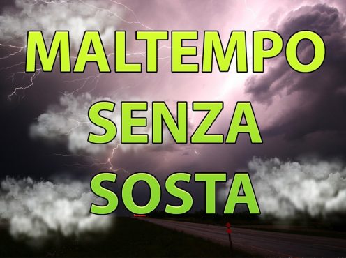 Meteo Italia: maltempo in arrivo con piogge e temporali.