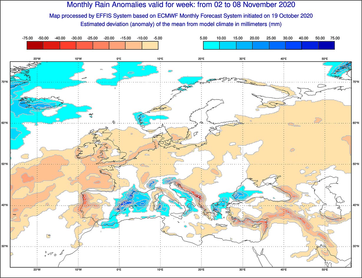 Anomalie di precipitazione previste tra il 2 e l'8 novembre 2020 - effis.jrc.ec.europa.eu.jpg Anomalie di precipitazione previste tra il 2 e l'8 novembre 2020 - effis.jrc.ec.europa.eu.jpg