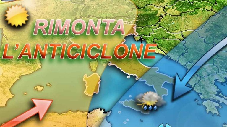 Meteo – Italia lambita da un impulso instabile con acquazzoni e temporali al sud; situazione ed evoluzione