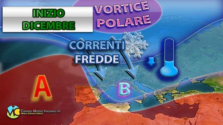 METEO – Colpo di scena sull’ITALIA con l’INVERNO al via subito nei primi giorni di DICEMBRE, la tendenza METEO – Colpo di scena sull’ITALIA con l’INVERNO al via subito nei primi giorni di DICEMBRE, la tendenza
