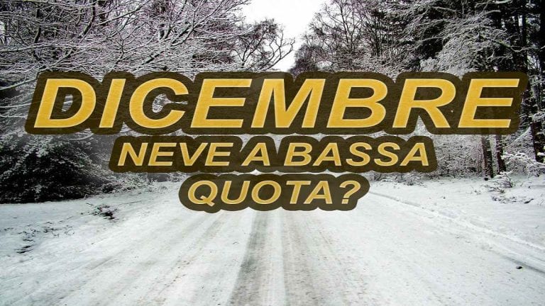 Meteo Italia – passaggio instabile nel giorno dell’Immacolata con possibilità di neve a bassa quota